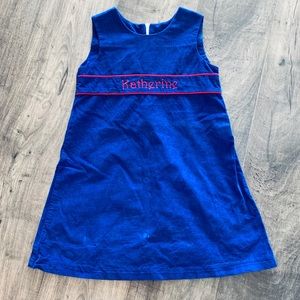 Girls Ragsland Blue & Red "Katherine" Dress, Sz 6